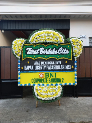 Papan Bunga Duka di Stm Hilir