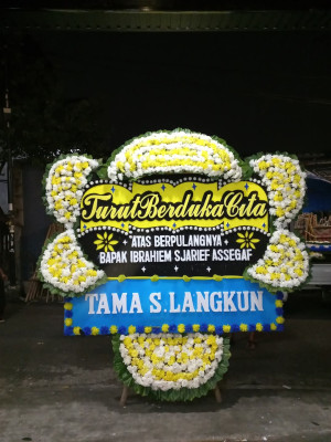 Papan Bunga Duka di Stm Hilir